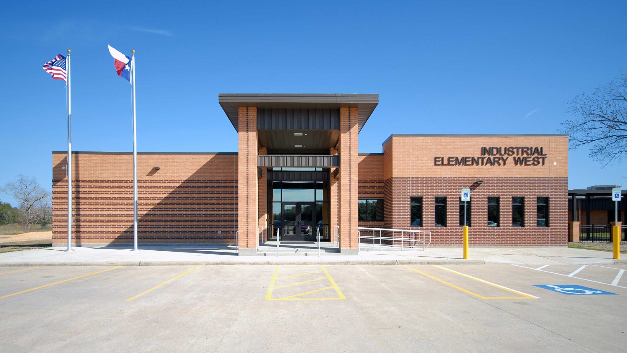 Industrial Elementary West in Inez, Texas.